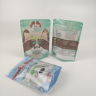 Dog Chicken Biscuit Mylar Stand Up Pet Food Packaging Logo Khusus