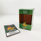 Moq Rendah Disesuaikan Dicetak Kotak Kertas Kraft Fronto Cigar Grabba Leaf untuk Kemasan Daun