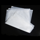 FDA PVC CPE Transparan Slider Zipper Pouch 60mic CMYK untuk Pakaian Dalam