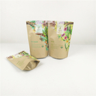 Gratis Pengiriman Pemasok Profesional Snack Nut Stand Up Packaging Kantong Plastik Ritsleting Tas Untuk Makanan Kering