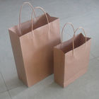 Multi Handle Brown Paper Packaging Bag Ramah Lingkungan Dengan Ukuran Menengah