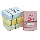 Atrractive Gift Box Packaging Daur Ulang Kertas Art Pink Untuk Sabun Biasa