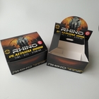 Tampilan Efek 3D Kotak Kemasan Kertas Karton 4C Untuk 69 Kartu Blister Badak