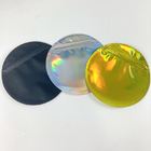 3.5g Plastik Die Cut Edible Candy Foil Bags Kemasan Hologram Bentuk Bulat Sachet