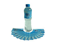 Botol Air Minum Mineral Menyusut Lengan Pencetakan Biru Panas