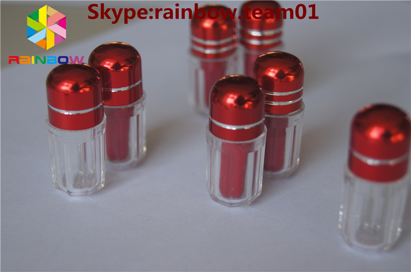 botol kapsul kosong dengan topi 12mm untuk dijual dengan topi logam botol pil seks kecil dengan bentuk kapsul aliminum