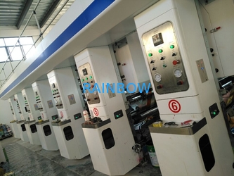 Rainbow packaging co,ltd lini produksi pabrikan