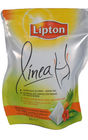Anggun Curved Lipton PET / VMPET / PE Tea Packaging Bags Stand Up