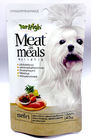 Matte Whiet 45 gram Ziplpock Pouch Kantong Plastik Kemasan Untuk Pet Dog Food Bag Dengan Zipper