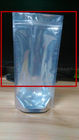 Snack Glossy Perak Kantong Plastik Kemasan Noni Stand Up Pouch Bag Dengan Ziplock