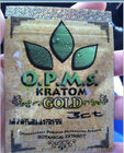 pencetakan emas kemasan Herbal dupa 2ct 3ct 5ct cannabidiol herbal ritsleting tas