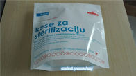 Stand Up Microwave Steam Steriliser Retort Bag / kantong steriliser microwave ritsleting plastik yang disetujui FDA