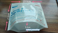 Stand Up Microwave Steam Steriliser Retort Bag / kantong steriliser microwave ritsleting plastik yang disetujui FDA