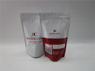 Coffee Valve Protein Powder Kemasan Matt Foil Zip Lock Bag Stand Up Pouch bag