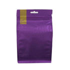 Grosir Aluminium Foil Tin Tie Datar Block Bawah Coffee Packaging Bag dengan degassing valve 500g 1kg