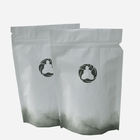 Side Gusset Resealable kantong Kopi Plastik Kemasan Aluminium Foil Biji Kopi