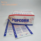 100g / 120g Microwave Popcorn Bag Kertas Reflektif Untuk Manual / Auto Mengisi Mesin