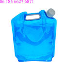 Kemasan kantong plastik olahraga luar ruangan, 3 galon tas penyimpanan air lipat