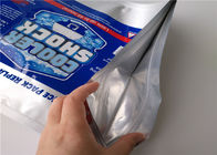Supermarket Buah-buahan Makanan Laut Pakai Aluminium Foil Insulated Cooler Bag / Ice bag