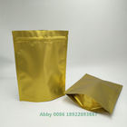 Kemasan Kantong Plastik Aluminium Laminated Emas 25g / 50g / 100g Untuk Teh