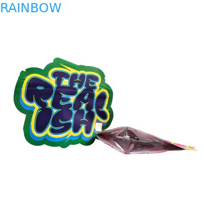 3.5g 7g 14g Ziplock Mylar Bag Aluminium Foil untuk Kue