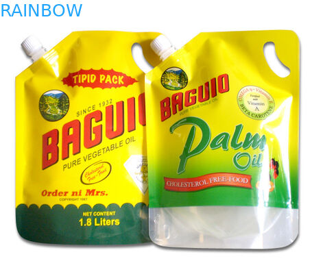 aluminium foil Cerat Pouch Kemasan dengan Hanger