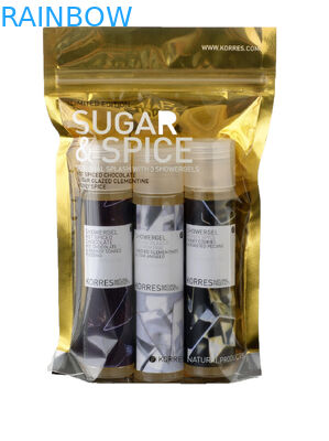 Tas Kemasan Kosmetik Pantone OPP / AL / PE Untuk Alat Kosmetik, Cairan Rias