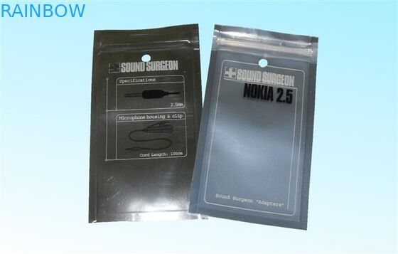 Flat / Stand up Foil Bag Packaging PPET / AL / PE untuk Paket Kosmetik