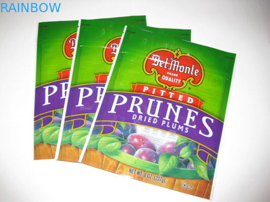 Personalisasi Flat atau Stand up PPET / AL / PE Foil Bag Packaging Untuk makanan