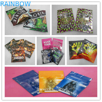 Kemasan 120 m Stand Up Foil Bag Fashionable dengan Ziplock