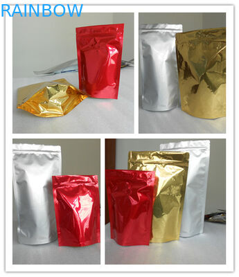 100% Daur Ulang Shiny Printing Zipper Snack Bag Kemasan Oxo - Biodegradable