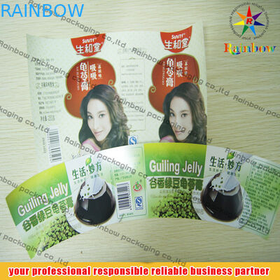 Waterproof Colorful PET Shrink Lengan Printing Folding untuk Minuman