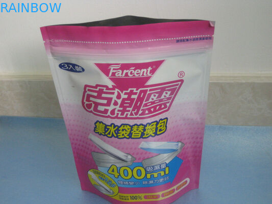 Kemasan Kantong Aluminium Foil Metalized, OPP / VMPET / PE