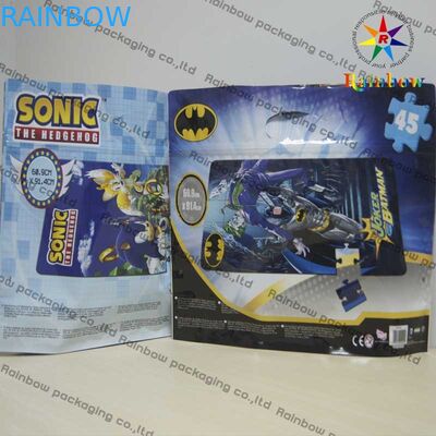 Kustom Stand Up Metalized Foil Stand Up Pouches Dengan Tekan / Slider Zipper