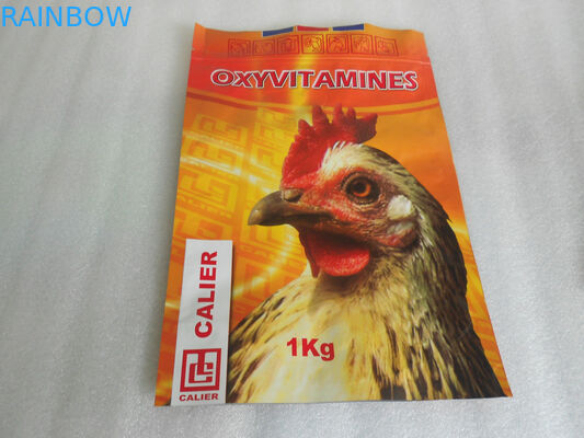 Waterproof PET / AL / PE Pet Food Bag Tahan Minyak Untuk Ayam