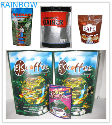 PET / AL / NY / PE Stand up Bottom Gusset Bags untuk Coffee Bean