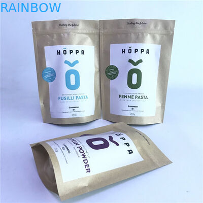 Tas Kustom Biodegradable Pirnted Tas Ramah Lingkungan Tas Kertas Kraft PLA