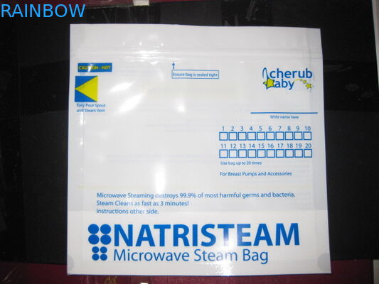 Tas Makanan Vacuum Seal Suhu Tinggi Microwave-100 Mikron