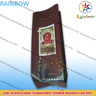 Matt Coffee Tea Bags Packaging, Kantong Aluminium Foil