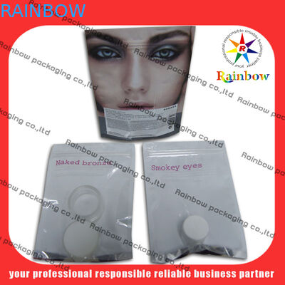 Moisture Proof Comestic Packaging Bag Dengan Ziplock Dan Buttom Gusset