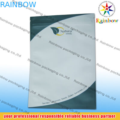 Kustom Dicetak Ziplock Tea Bags Kemasan Side Sealed Aluminium Foil