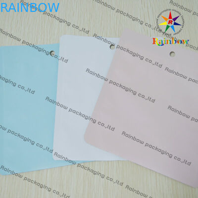 PVC EVA TPU Tas Kemasan Kosmetik Dengan Lubang Bulat Dan Pencetakan