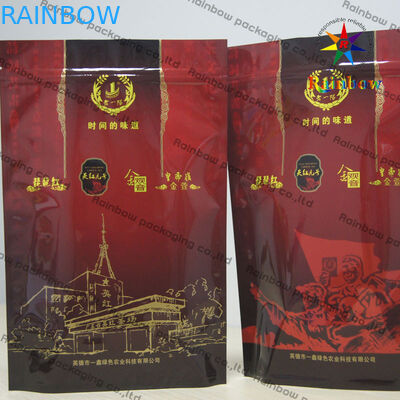 Aluminium Stand Up Foil Pouch Packaging Bag Dengan Ziplock Untuk Toy