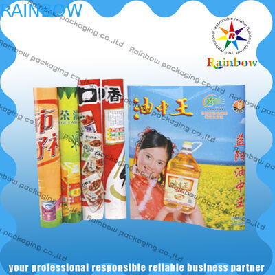 Colorful Printed Kustom Material Komposit Plastik roll Makanan Kemasan Film