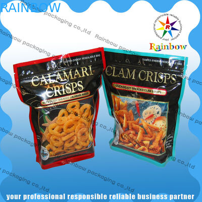 Plastik Soft Printed Laminated Pouch Kemasan, Cookie Reclosable Kemasan Bag