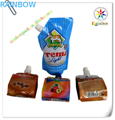 Tas Stand Up Aluminium Foil PET / NY / PE Food Grade Dengan Pencetakan Berwarna