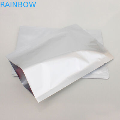 Three Side Seal Foil Pouch Kemasan, Tas Kemasan Perak Food Grade