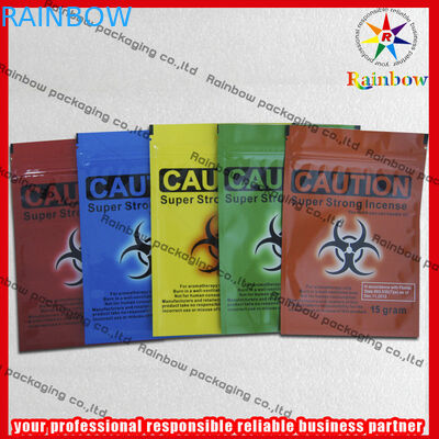 Tas Dupa Herbal Warna-warni Dapat Didaur Ulang, Pencetakan Ziplock Gravure