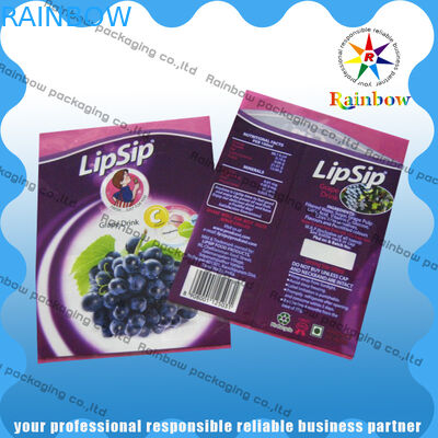 Botol Minuman Shrink Wrap Sleeves Cetak Kustom Tahan Air Panas Sensitif