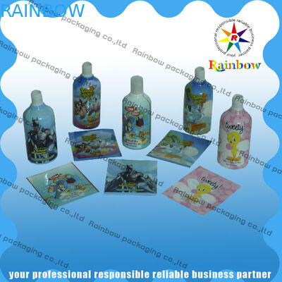 Label Berwarna Shrink Sleeve Label 40 - 60 Micron Untuk Botol Plastik